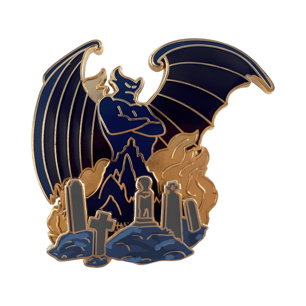 Chernabog with Graveyard Disney pin