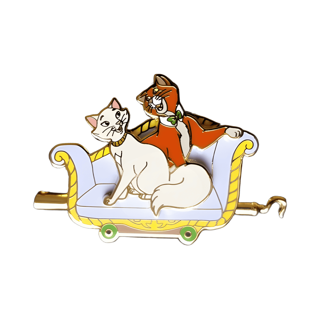 Duchess and Thomas O'Malley Disney pin