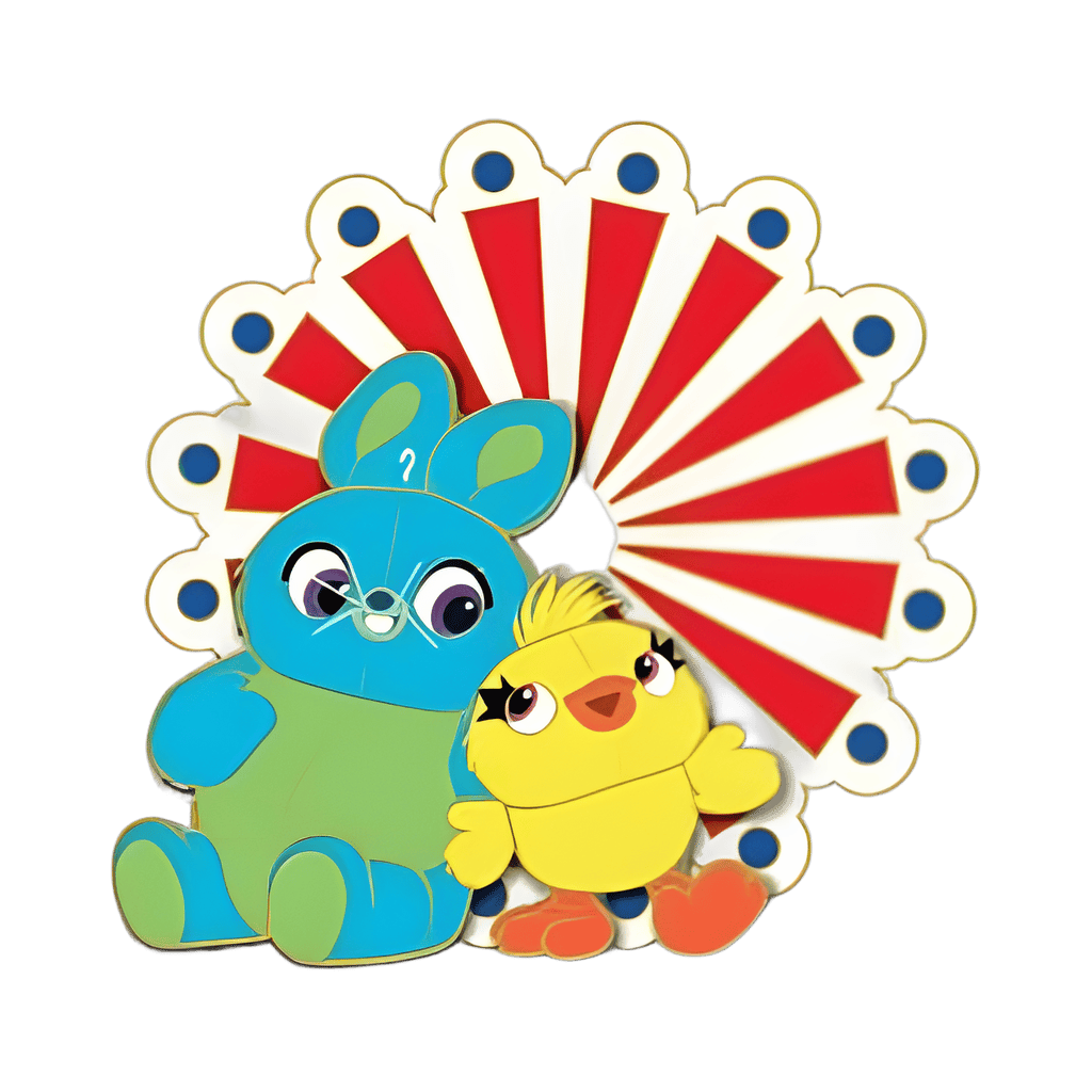 Ducky & Bunny Disney pin