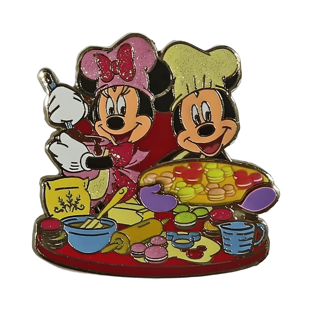 Mickey and Minnie Disney pin