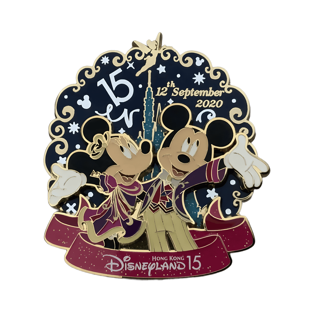 Mickey Minnie Disney pin