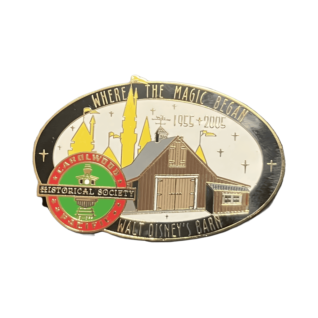 Carolwood Pacific Barn - Where the Magic Began - 1955-2005 Disney pin