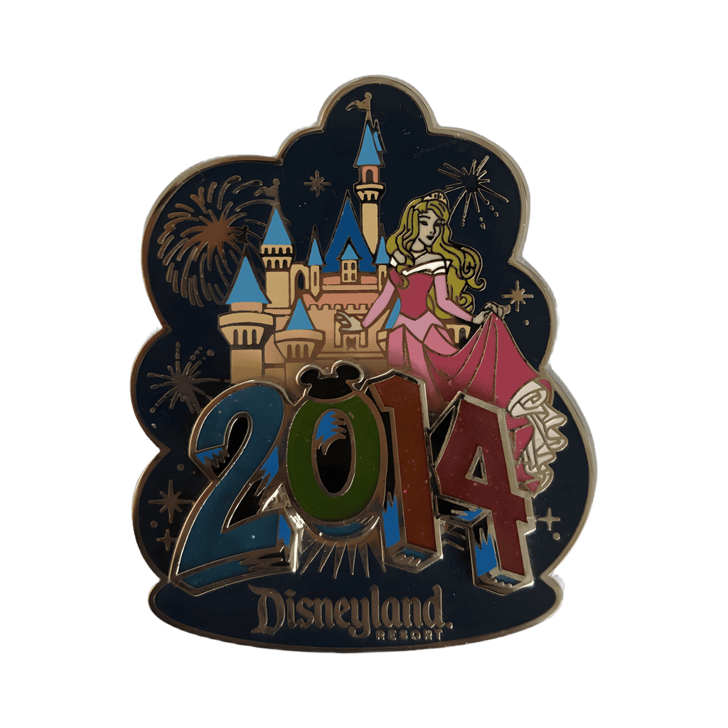 Aurora and Castle Disney pin