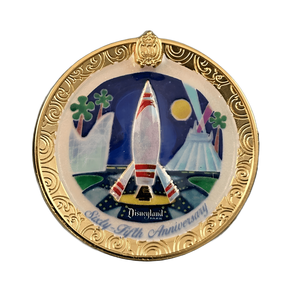 Rocket to the Moon Disney pin