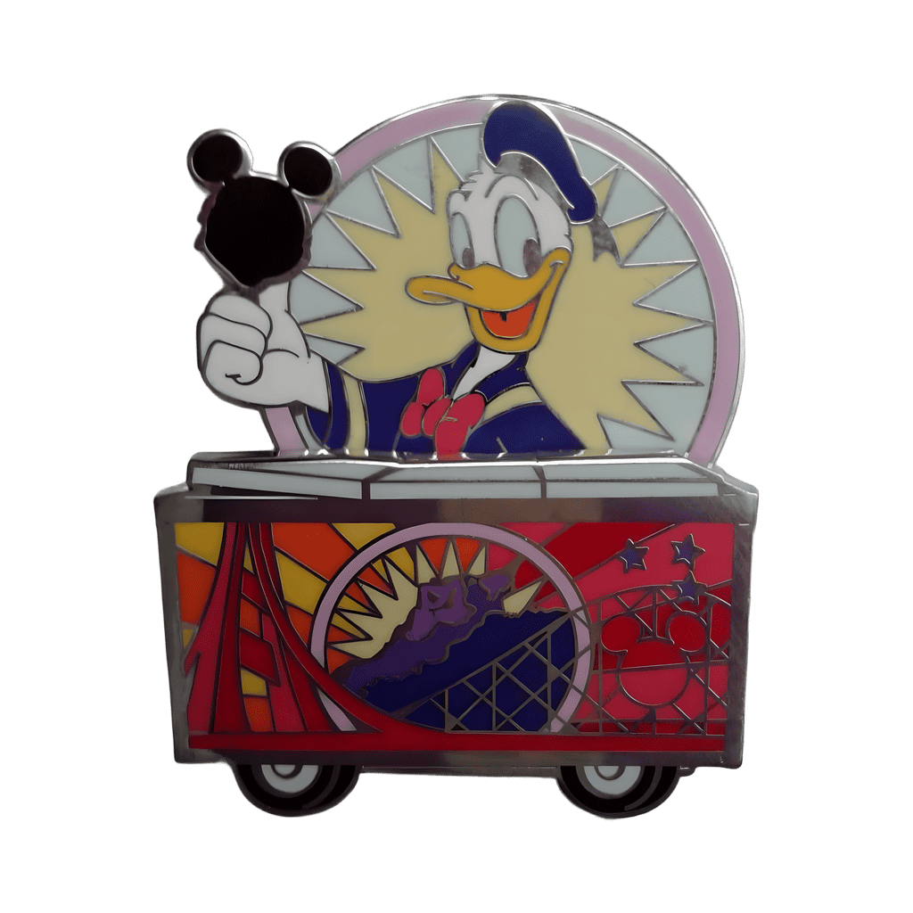 Ice Cream Cart with Donald Duck Disney pin