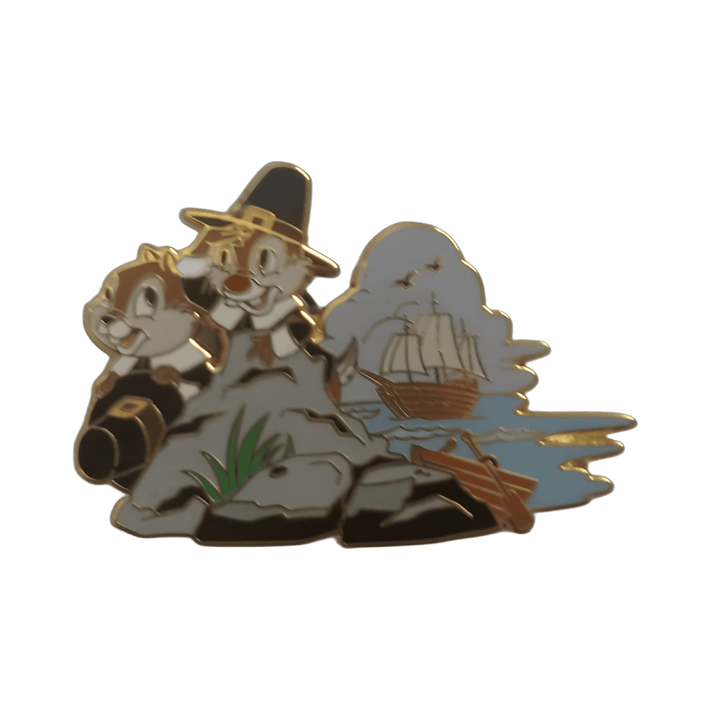 Mayflower Chip & Dale Disney pin