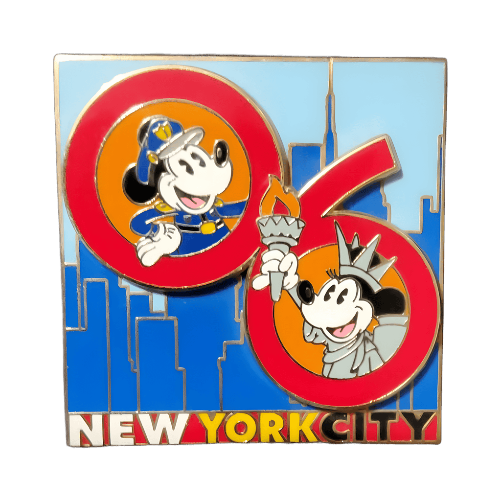 Mickey and Minnie 06 New York City Disney pin