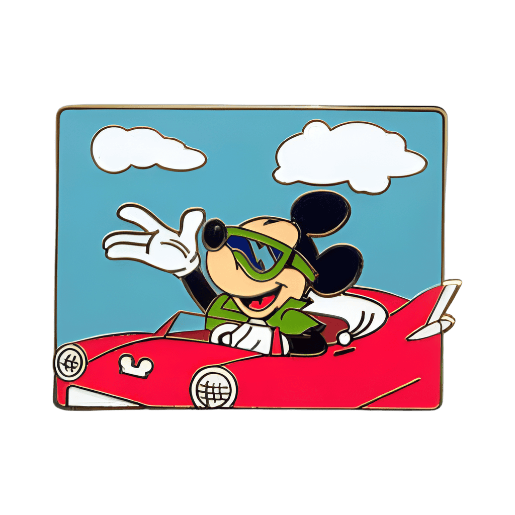 Blue Skies Mickey Disney pin