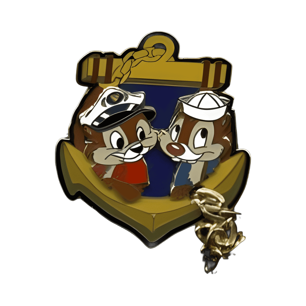 Chip and Dale Disney pin