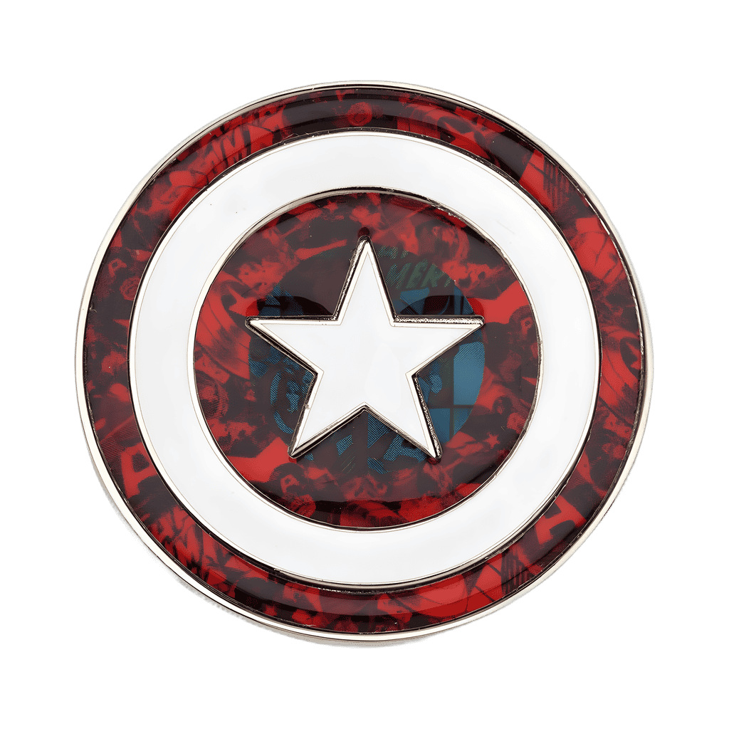 Comic Book Shield Disney pin