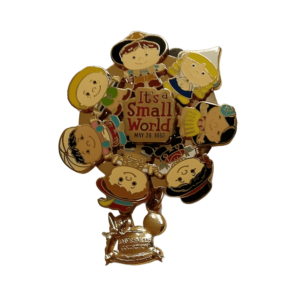 It's a Small World Disney pin