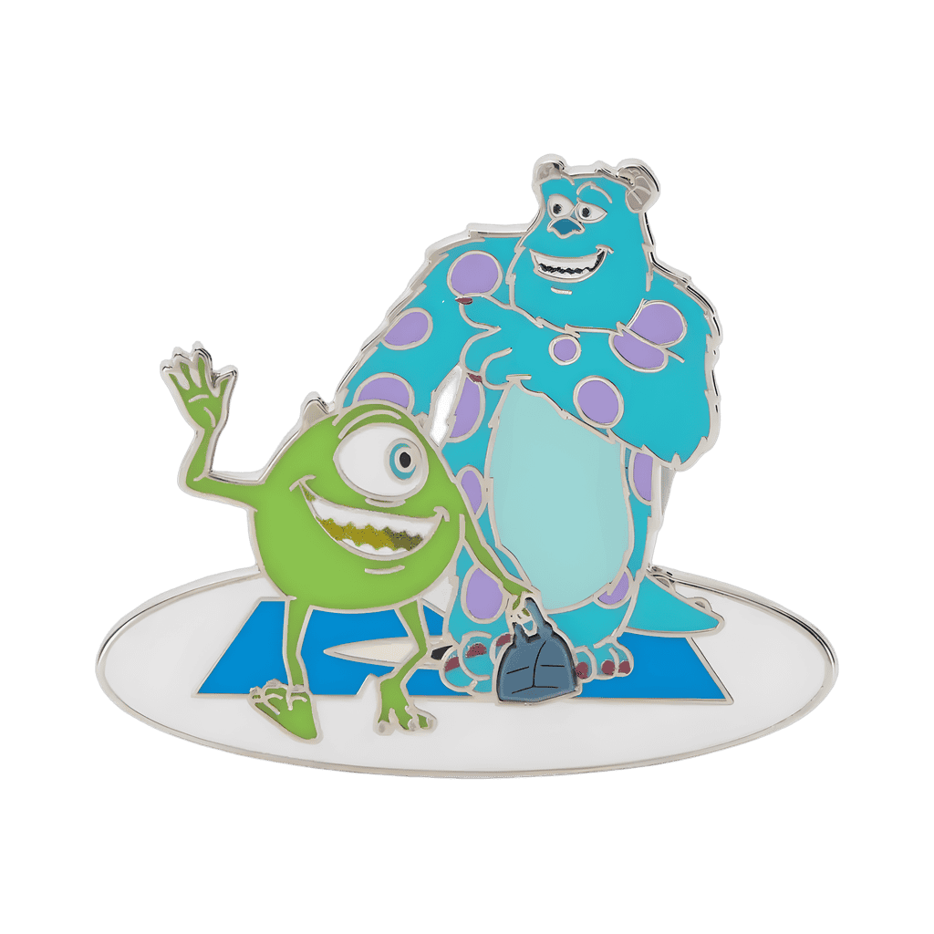 Mike Wazowski and James P. Sullivan Disney pin