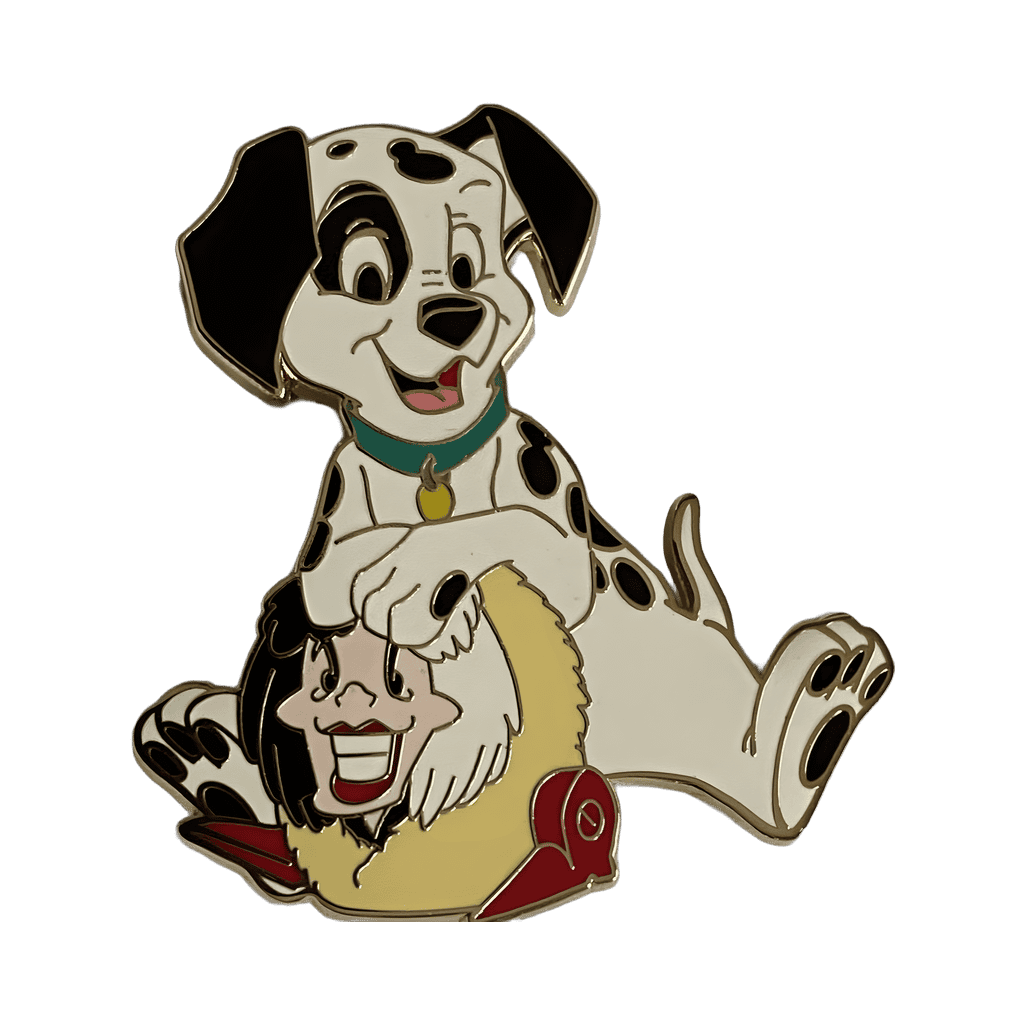 Patch and Cruella Disney pin