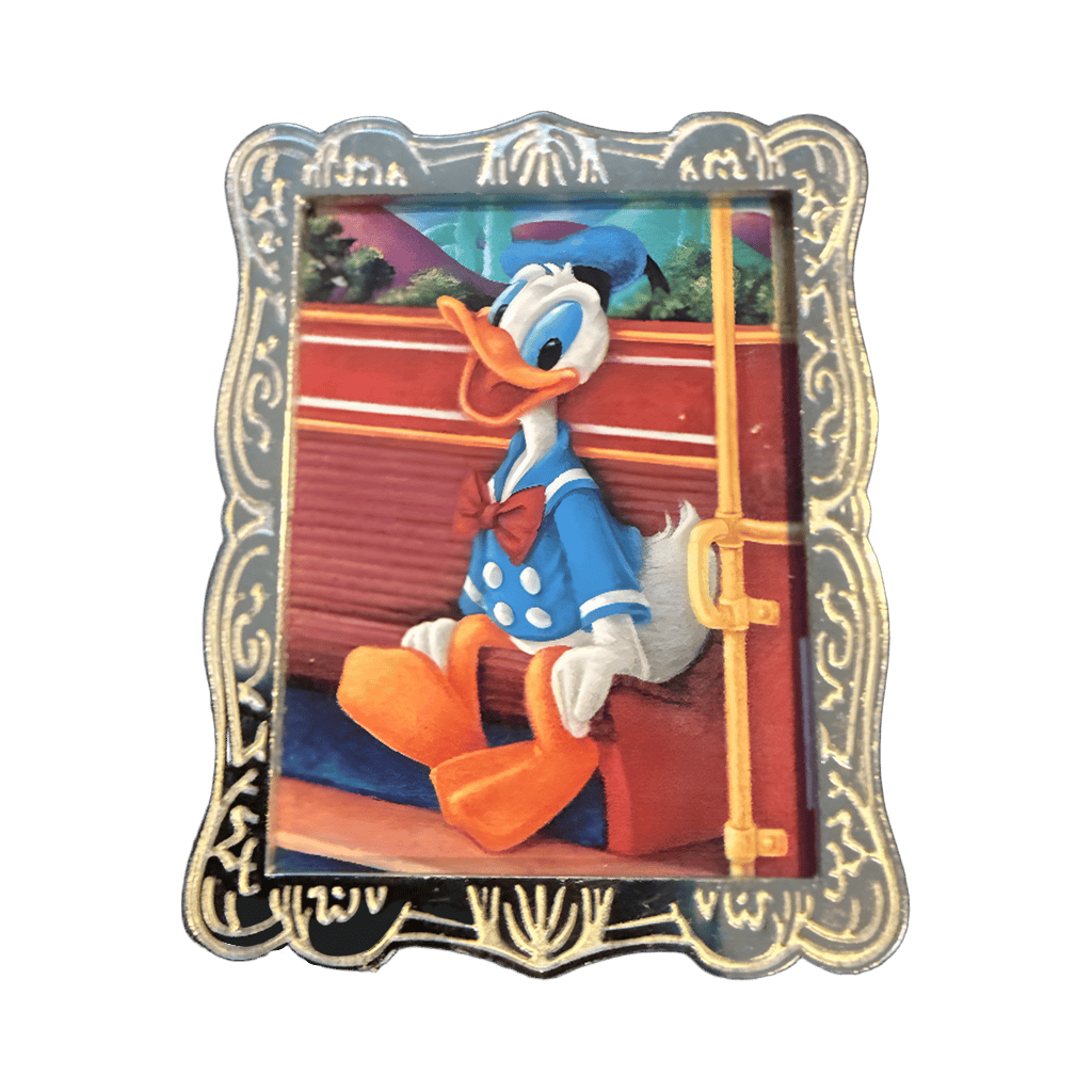 Donald Duck on Disneyland Railroad Disney pin