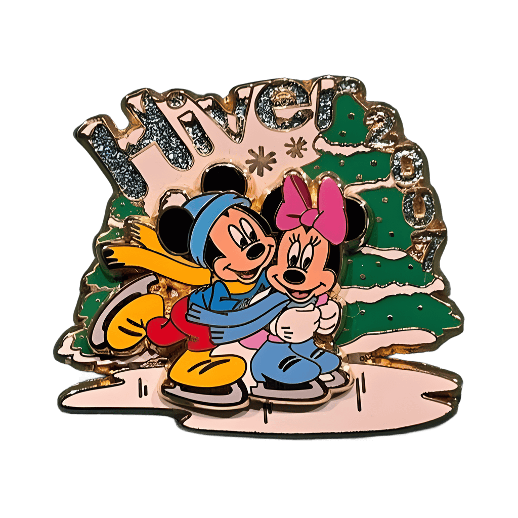 Hiver 2007 Mickey and Minnie Disney pin