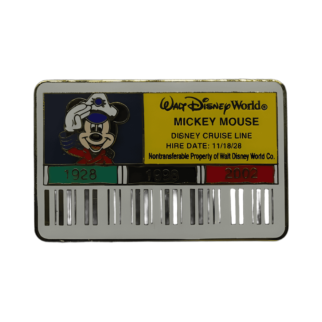 Captain Mickey Disney pin