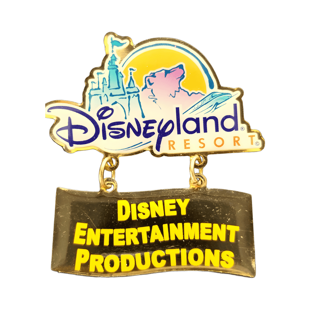Disneyland Resort “Disney Entertainment Productions” Dangle Disney pin
