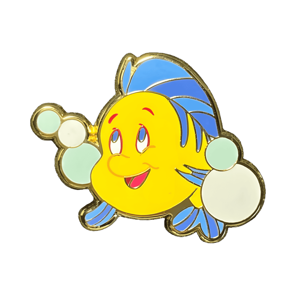 Flounder Disney pin