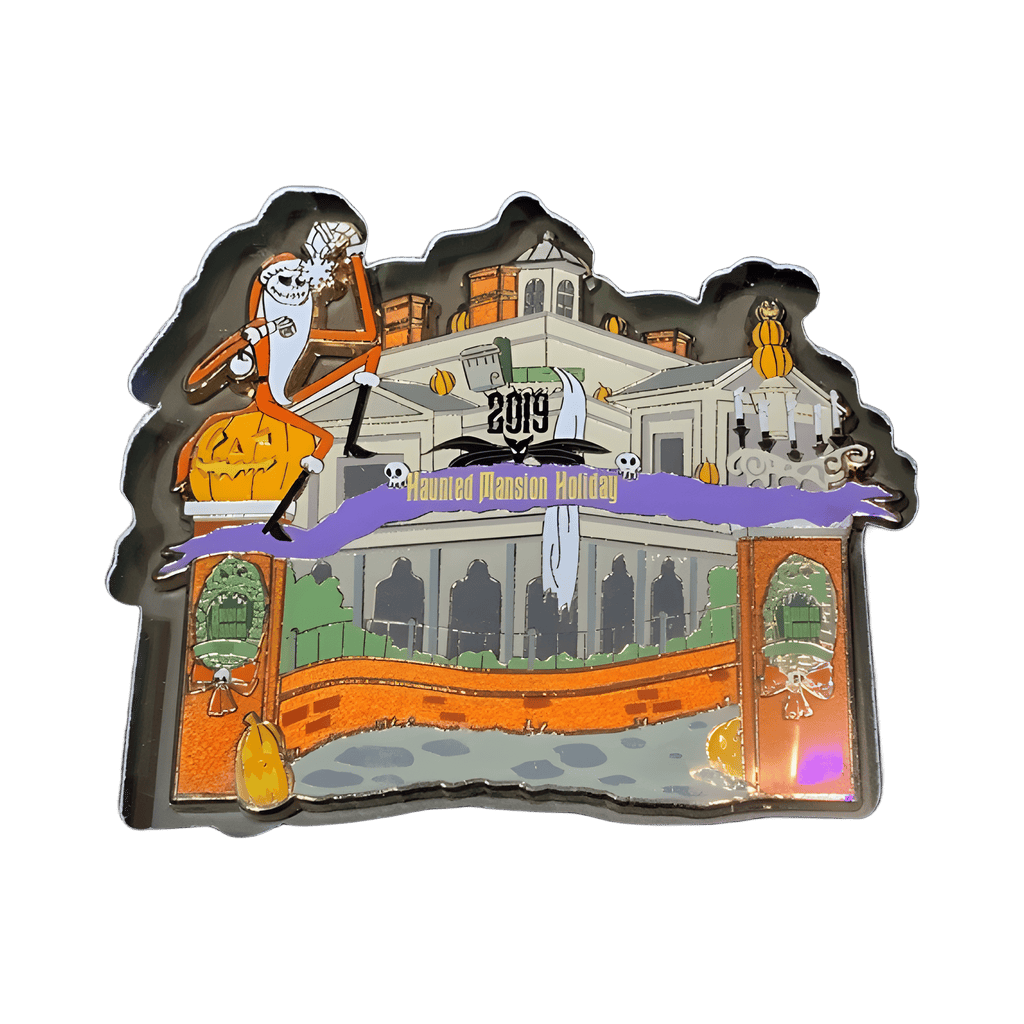 Jack Skellington at the Haunted Mansion Holiday Disney pin