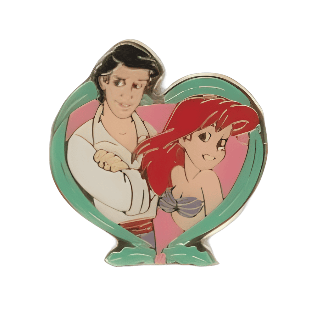 Ariel and Eric Heart from 1995 Disney pin