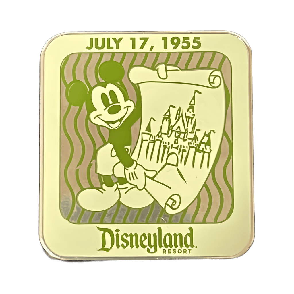Mickey With Sleeping Beauty Castle Sketch Disney pin