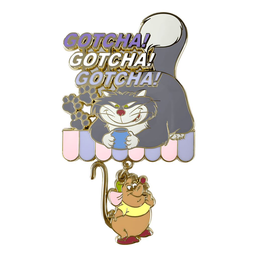 Lucifer and Gus Disney pin