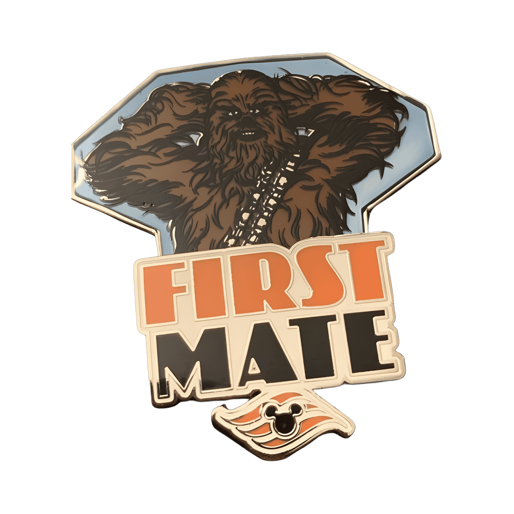 Chewbacca First Mate Disney pin