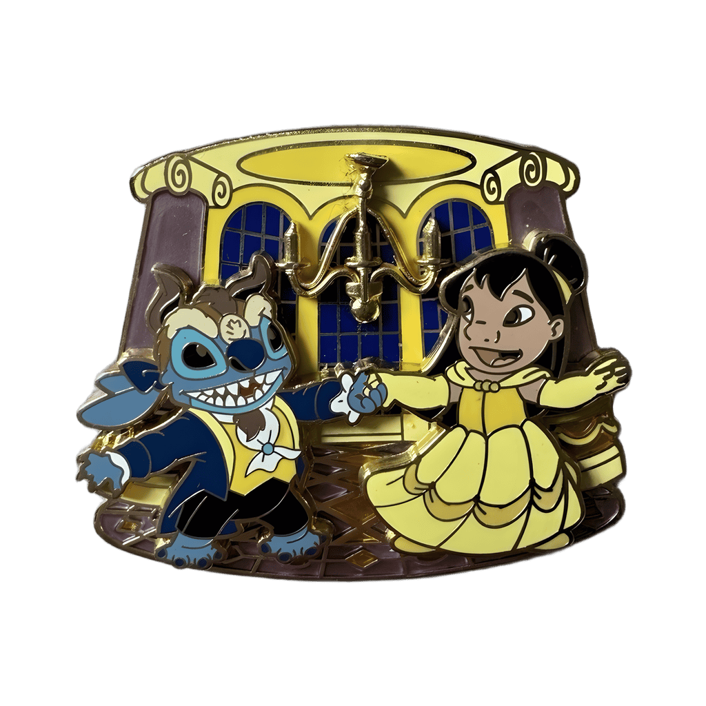 Dream Roles - Lilo and Stitch in Beauty and the Beast Disney pin
