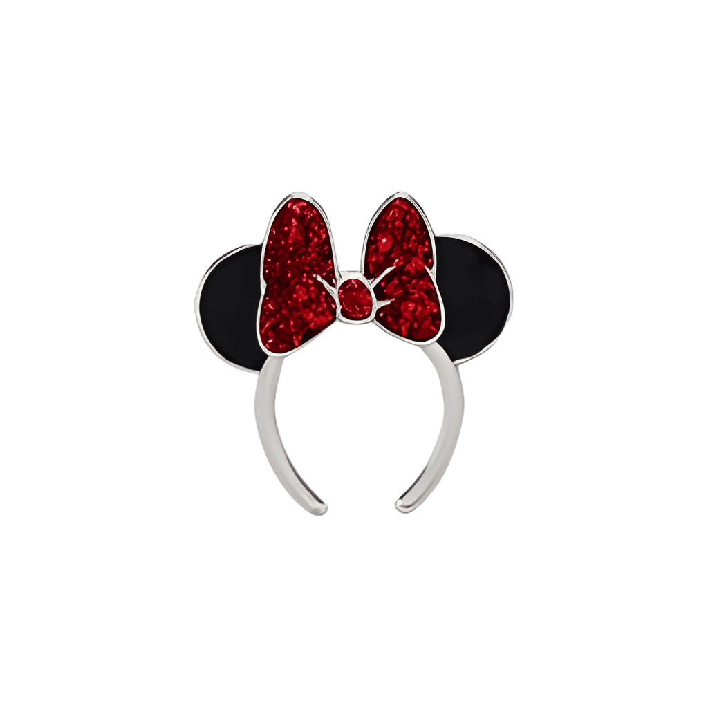 Black and Red Disney pin