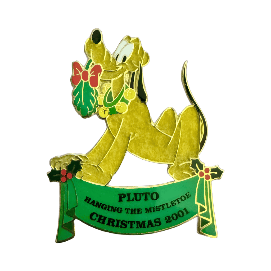 Pluto - Hanging the Mistletoe Disney pin