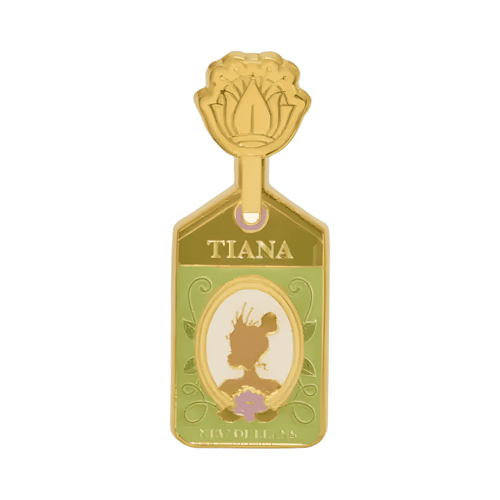 Tiana Luggage Tag Disney pin