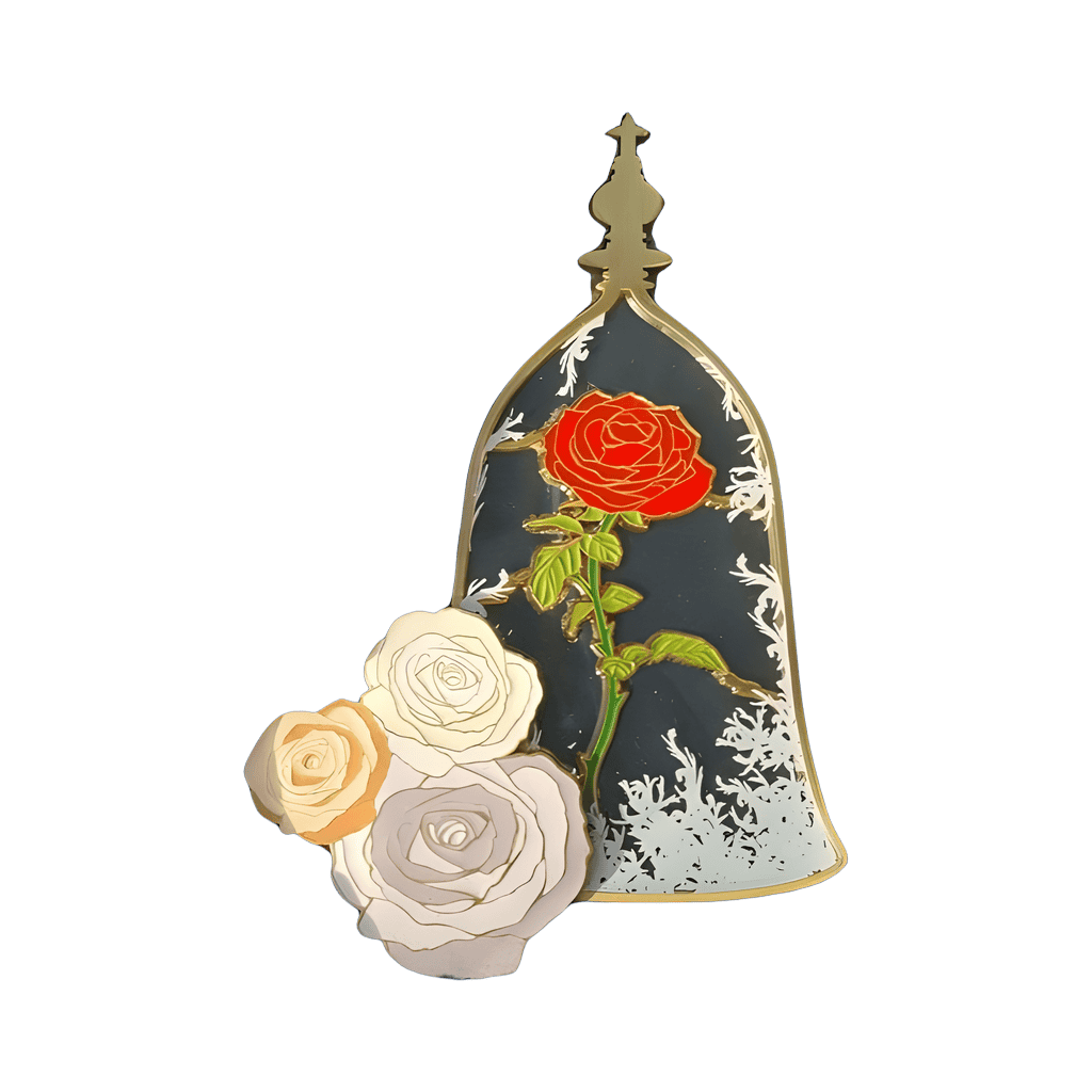 Premiere Collection (Enchanted Rose) Disney pin