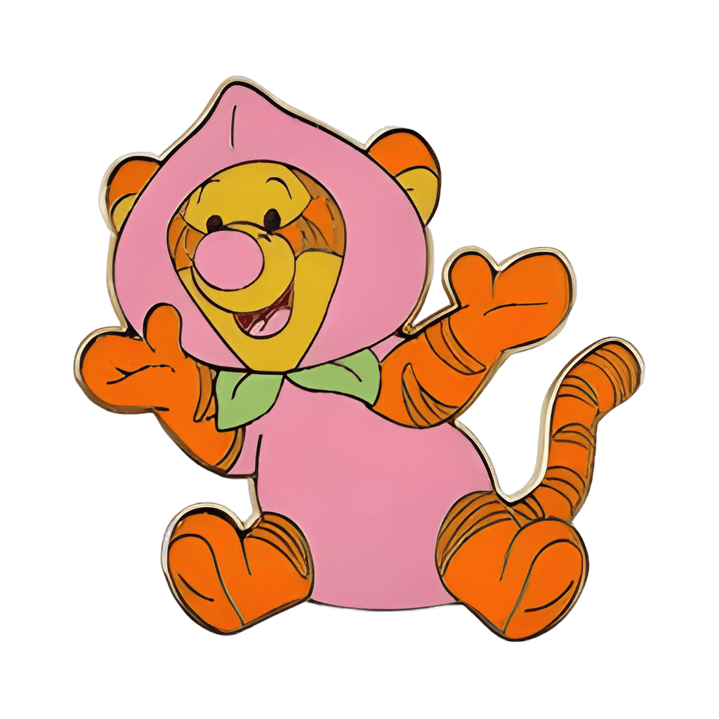 Tigger - Peach Disney pin