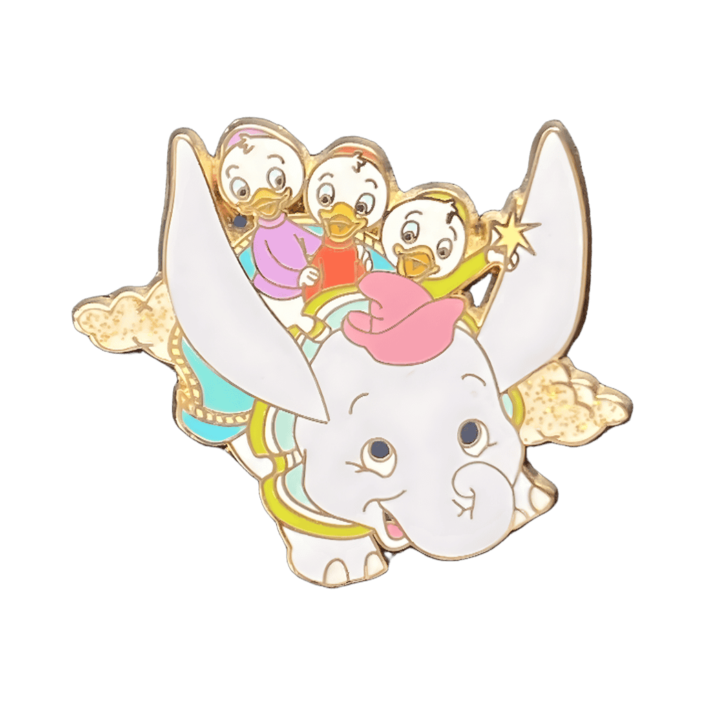 Dumbo, Huey, Dewey, and Louie Disney pin