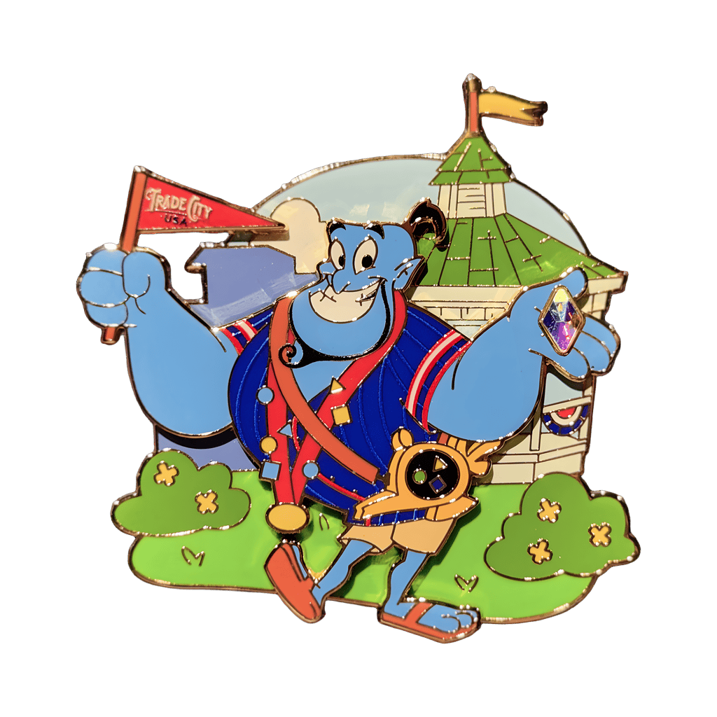 Trade City U.S.A. — Genie Disney pin