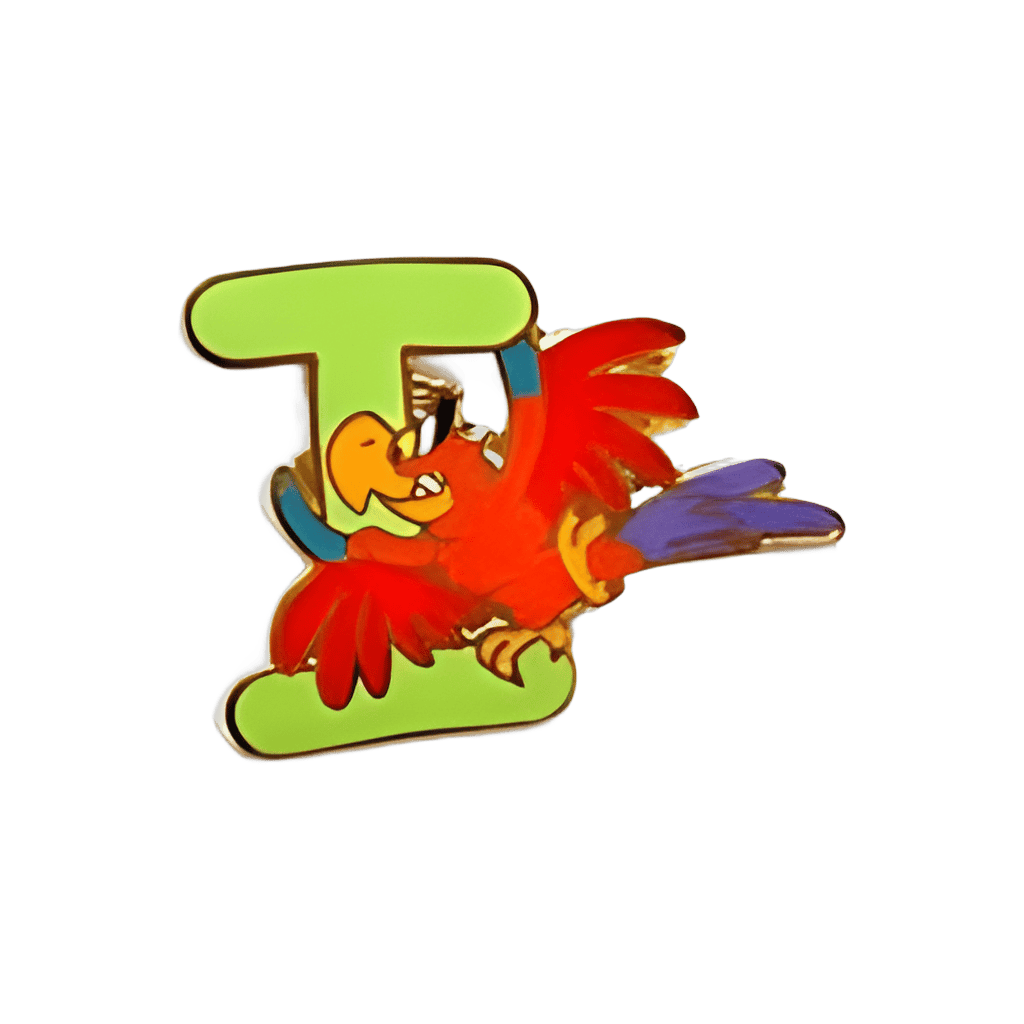 I is for Iago Disney pin