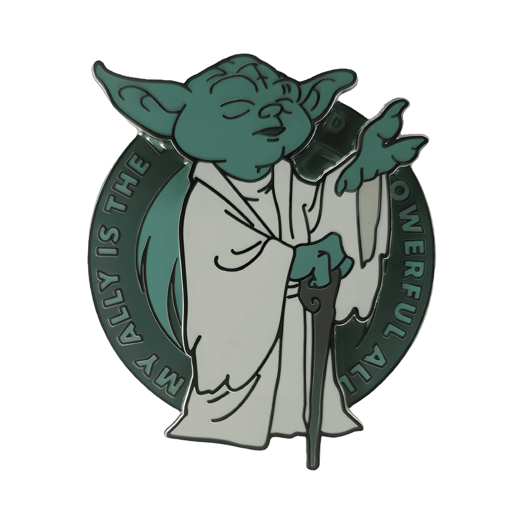 My Ally is the Force, And A Powerful Ally It Is Spinner Disney pin
