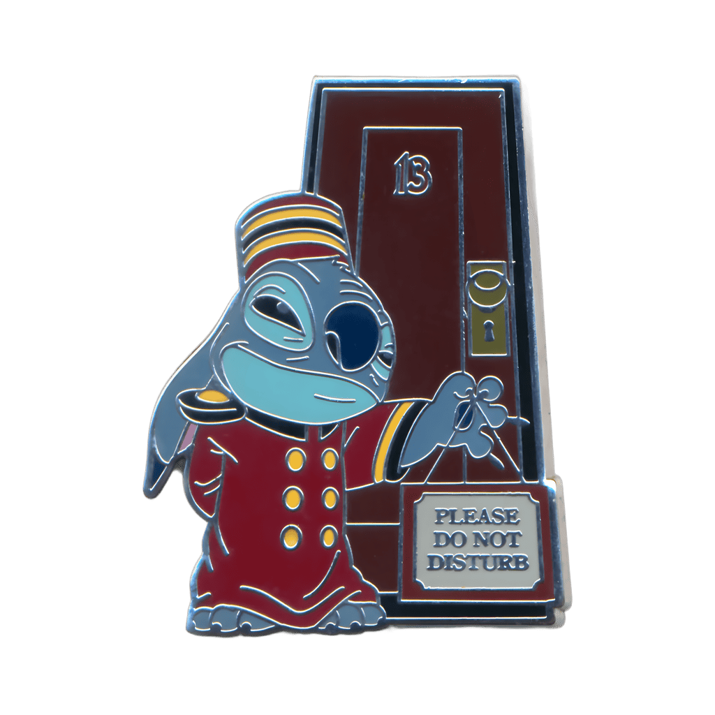 Tower of Terror Bellhop Stitch- Do Not Disturb Disney pin