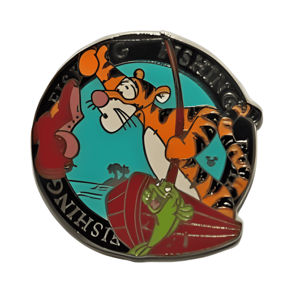 Tigger Fishing Disney pin