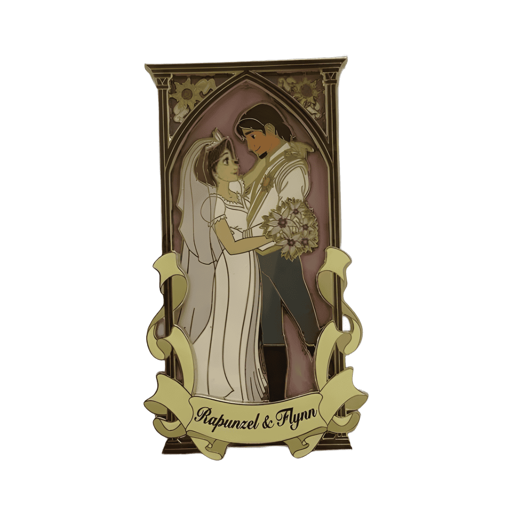 Rapunzel & Flynn Disney pin