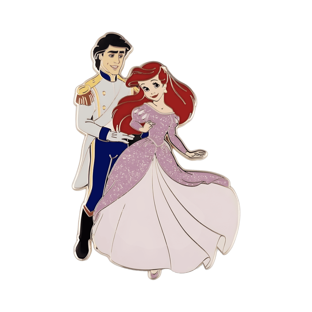 Ariel and Prince Eric Disney pin