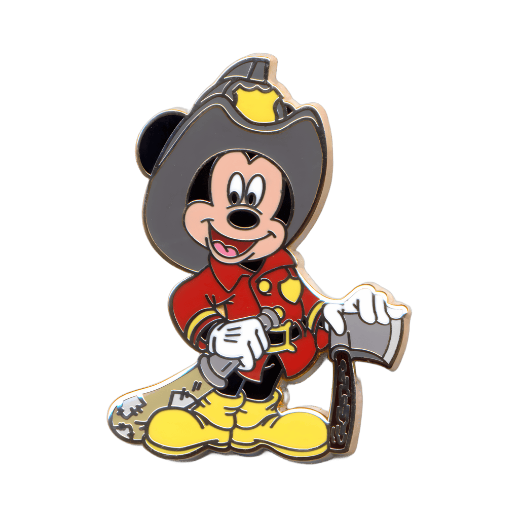Mickey as a NYC Firefighter Disney pin
