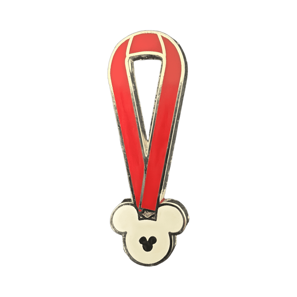 Red Lanyard Disney pin