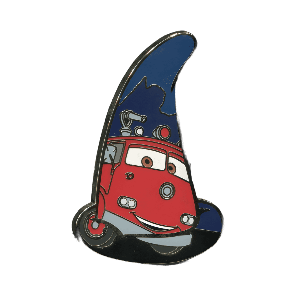 Big Red Fire Engine Disney pin