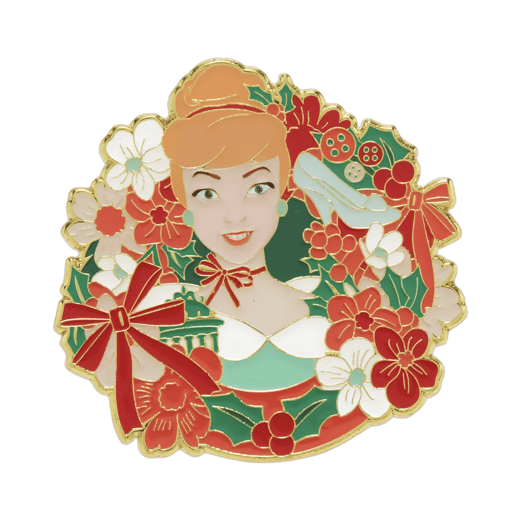 Cinderella Wreath Disney pin