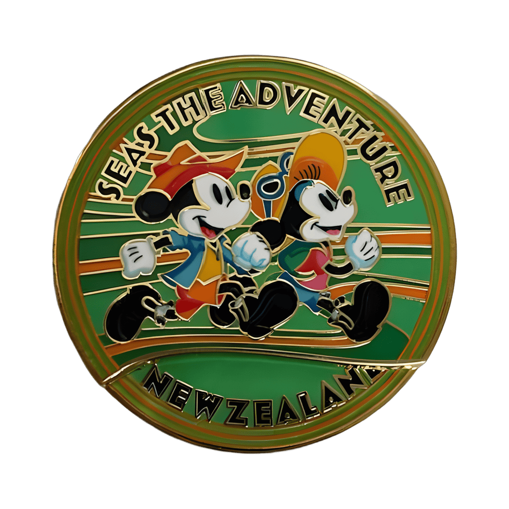 Disney Wonder Seas The Adventure Australia & New Zealand Spinner Disney pin