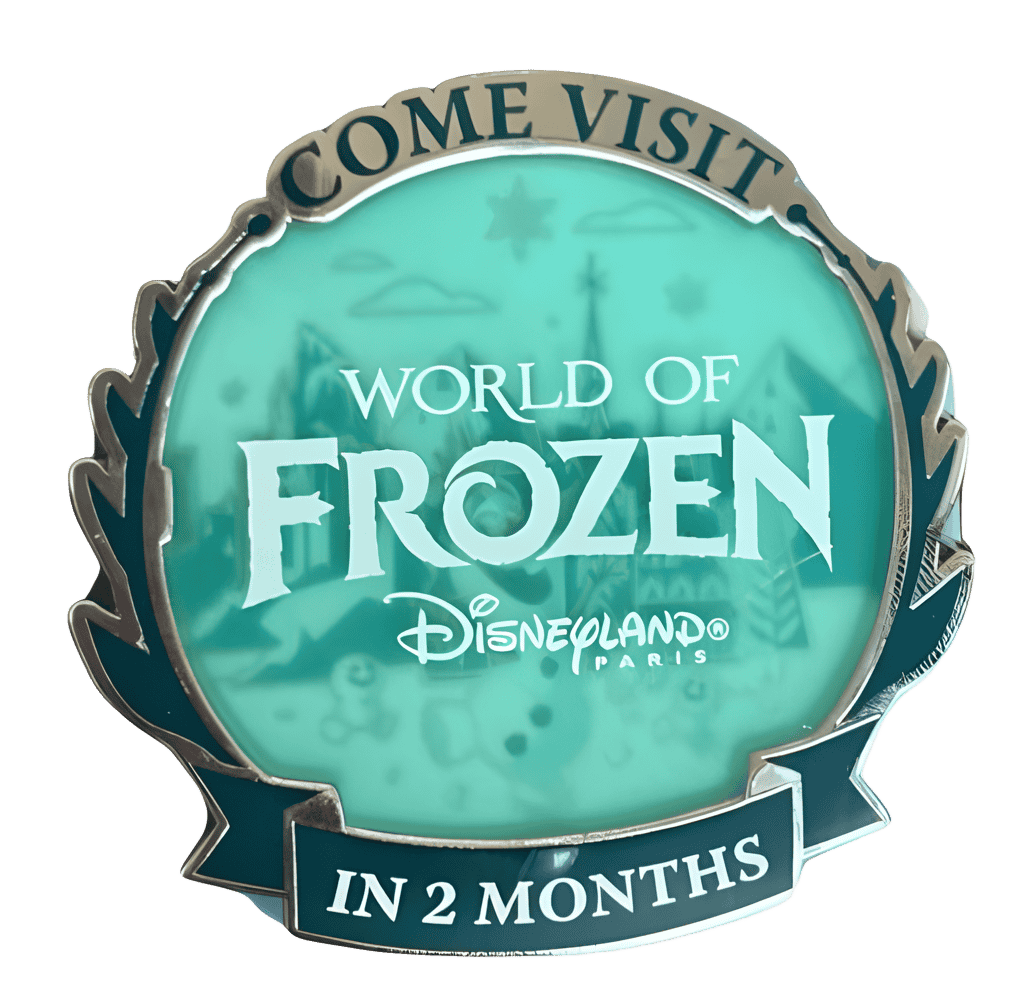 Come Visit in 2 months Disney pin