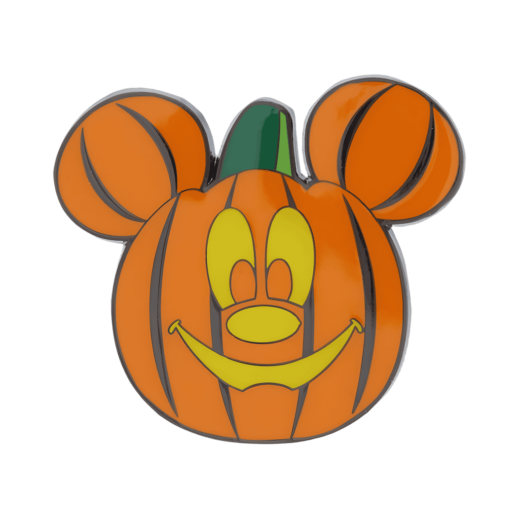 Glow in the Dark Mickey Mouse Pumpkin Disney pin