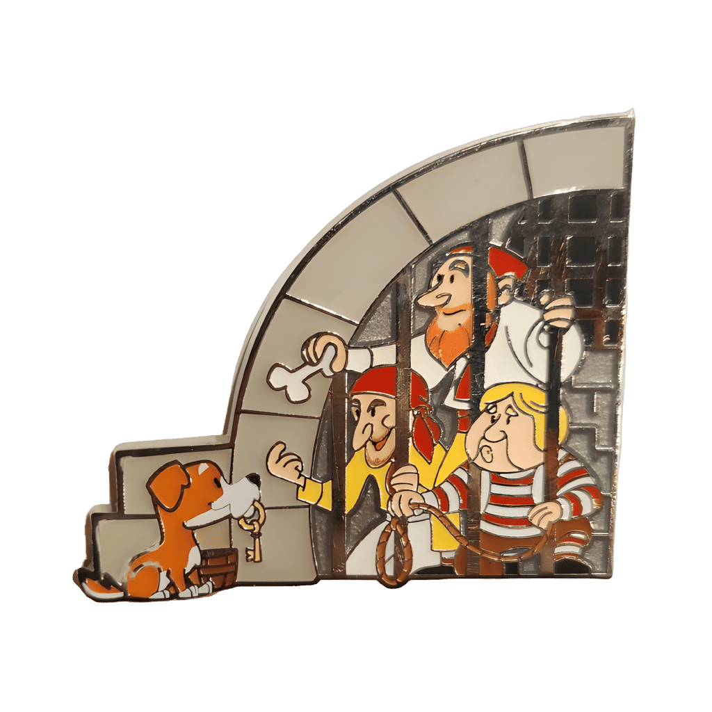 Jail Pirates with Dog Disney pin