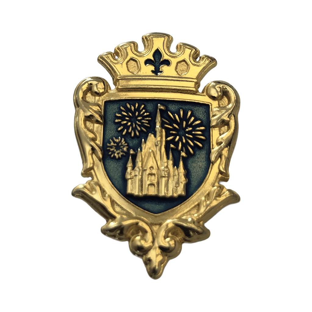 Cinderella's Castle with Fireworks Disney pin